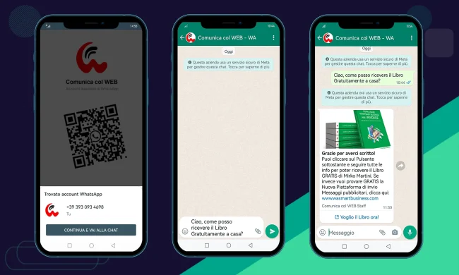 Creare Qr code whatsapp business