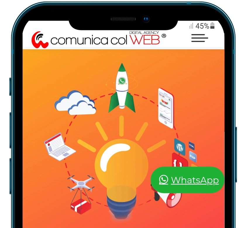 Chat WhatsApp sul sito