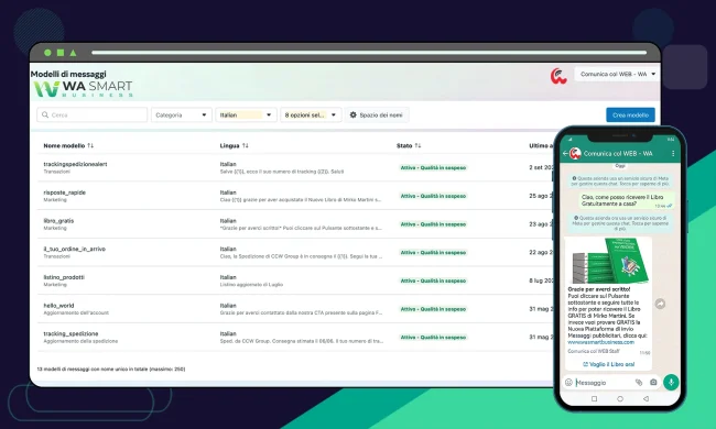 template di Messaggi per WhatsApp Business Platform