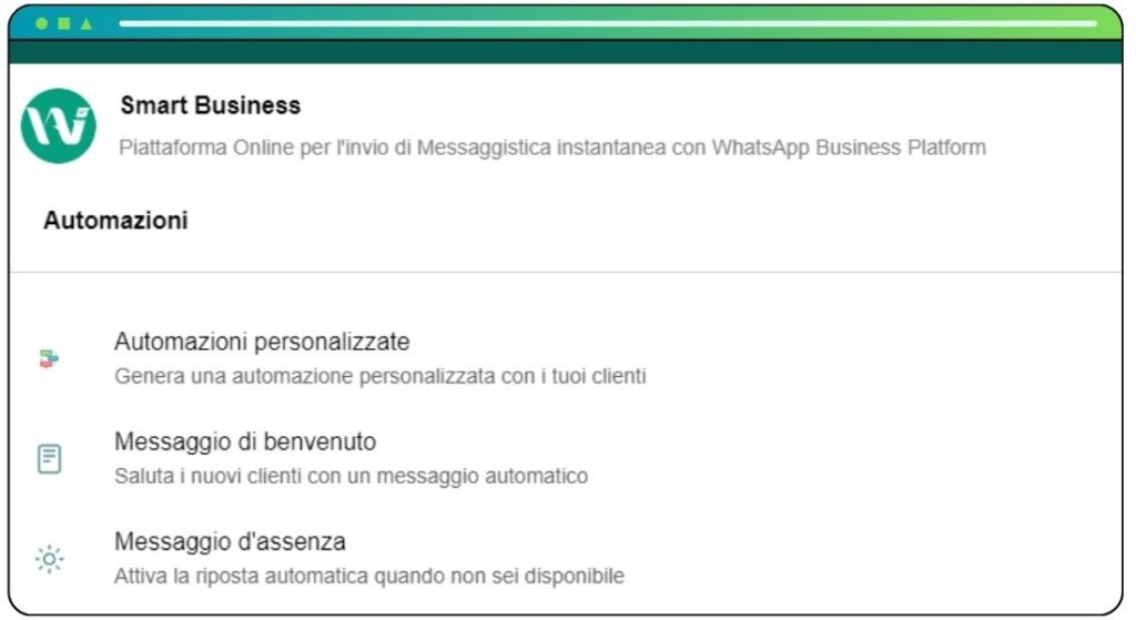 Integrazione ecommerce custom wa smart business WA Smart Business