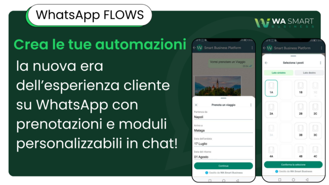 WhatsApp Flows - scopri i processi automatici per i tuoi contatti con WA Smart Business