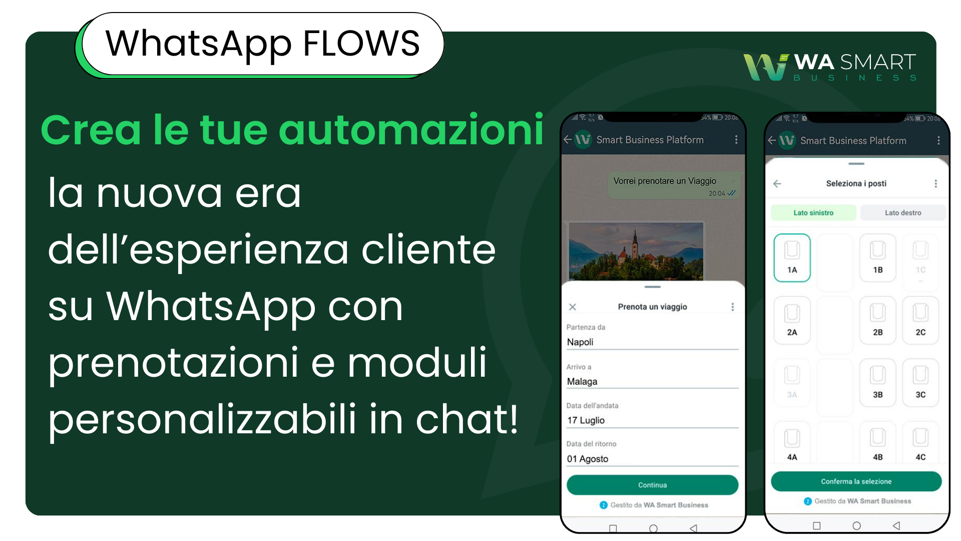 WhatsApp Flows - scopri i processi automatici per i tuoi contatti con WA Smart Business