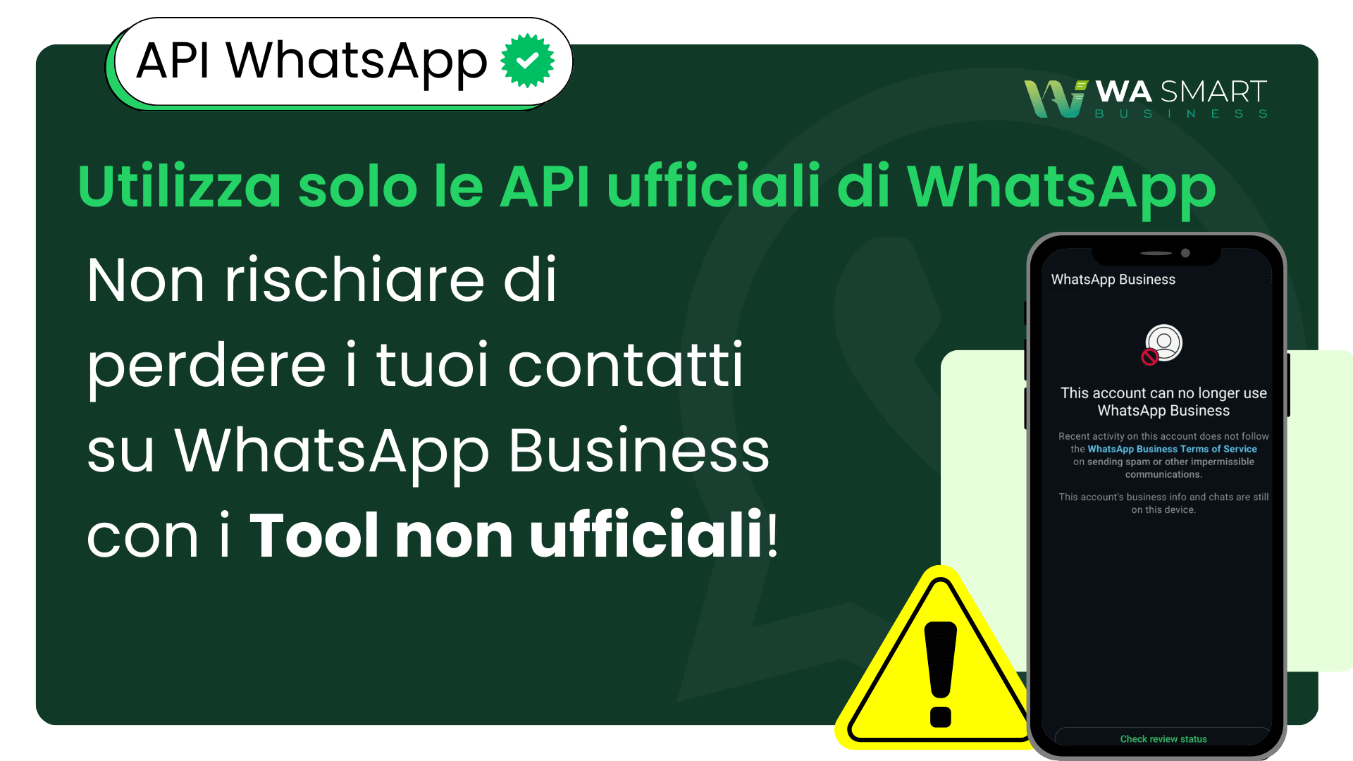 API ufficiali WhatsApp Business