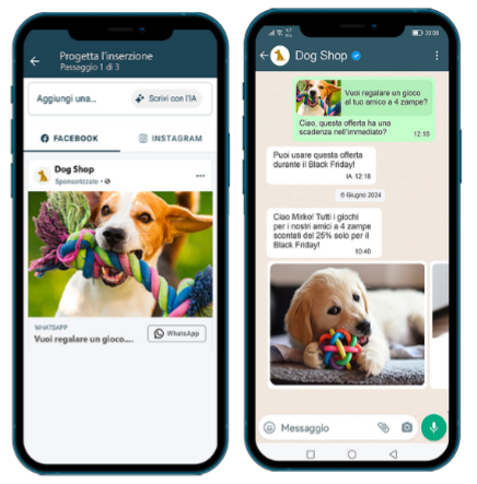 Contatta su WhatsApp da Ads su Meta - WhatsApp Business Trend 2026