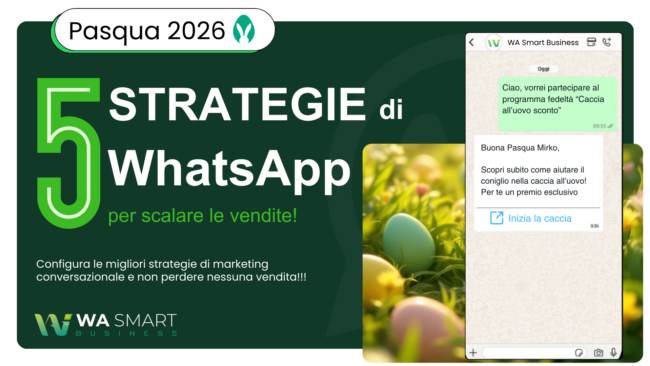 5 Strategie di per Pasqua 2026 WhatsApp - WA Smart Business